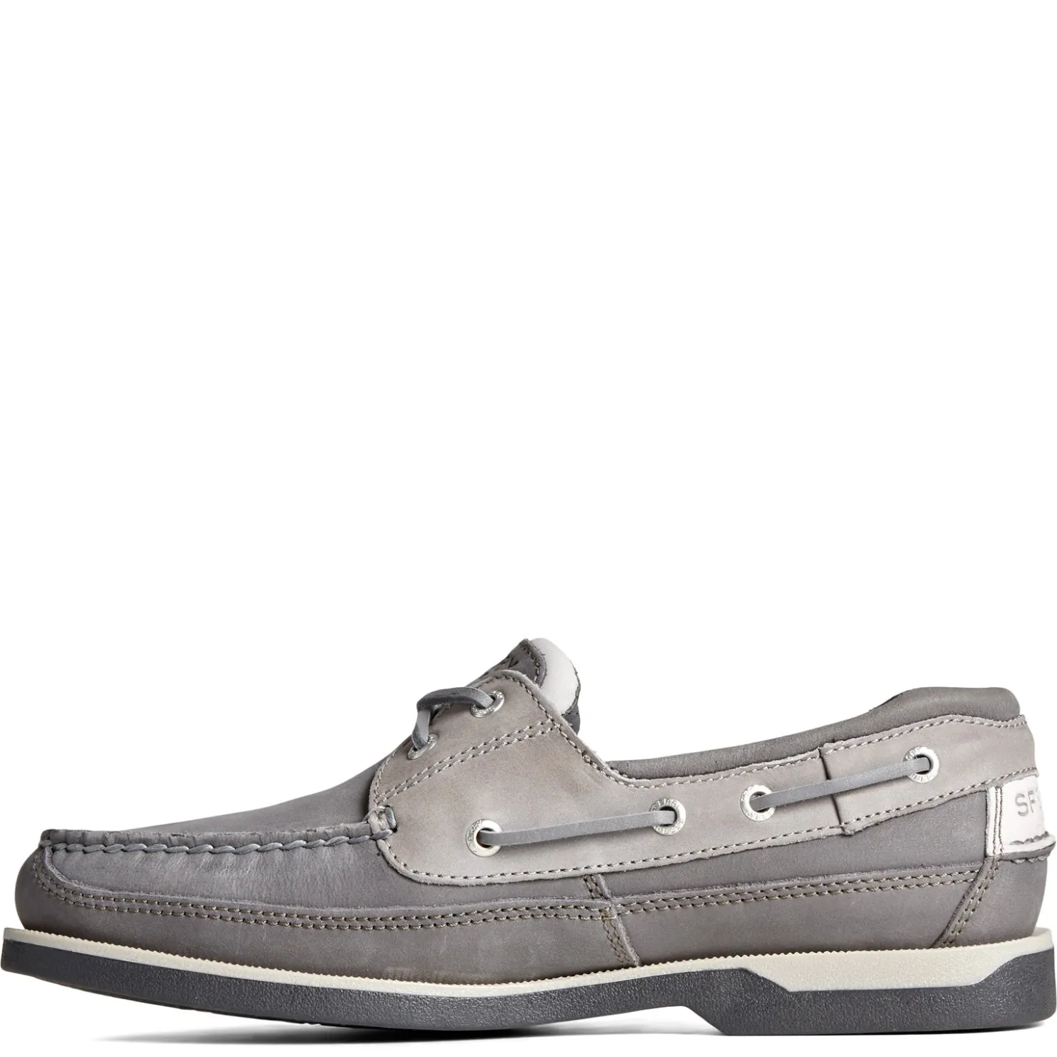 Boat Shoes*Sperry Men's , Gold Cup Mako 2 Eye Boat Shoe Grey Nubuck