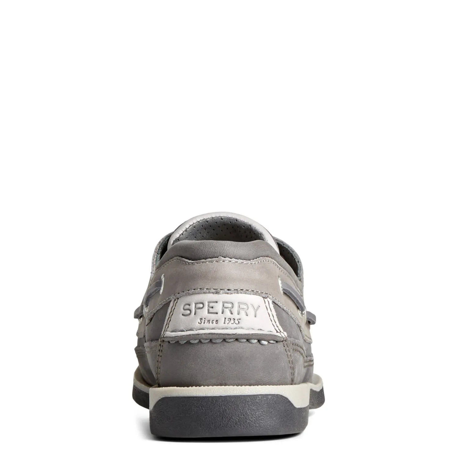 Boat Shoes*Sperry Men's , Gold Cup Mako 2 Eye Boat Shoe Grey Nubuck