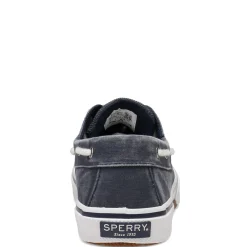 Boat Shoes*Sperry Men's , Halyard Boat Shoe Navy Twill