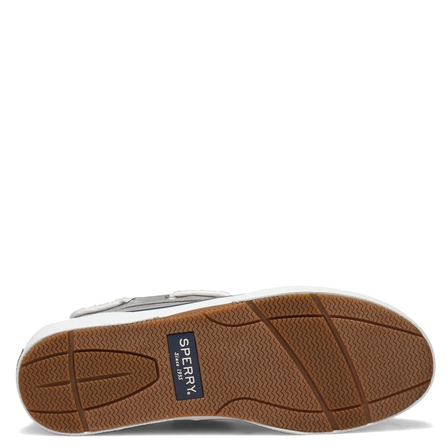 Boat Shoes*Sperry Men's , Halyard Boat Shoe Gray