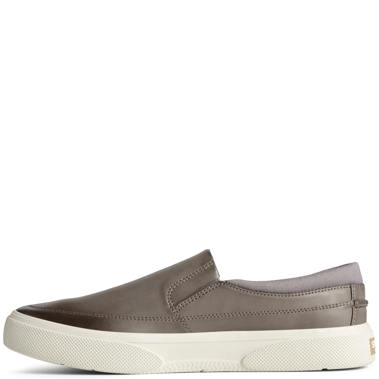 Slip-On Shoes*Sperry Men's , Halyard CVO Plushstep Slip-On Gray