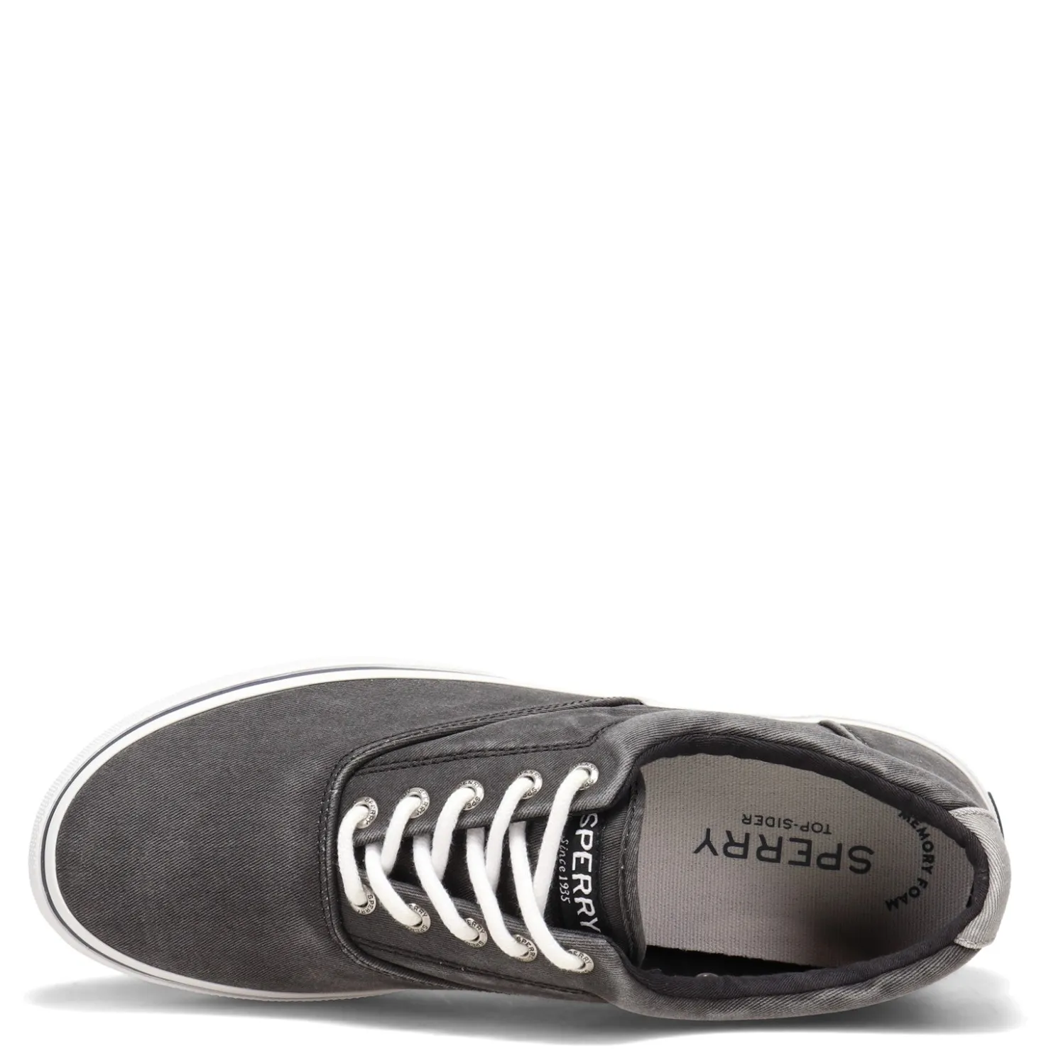 Sneakers & Athletics*Sperry Men's , Halyard CVO Sneaker Black Twill