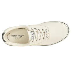 Fashion & Street*Sperry Men's , Halyard CVO Sneaker White Twill
