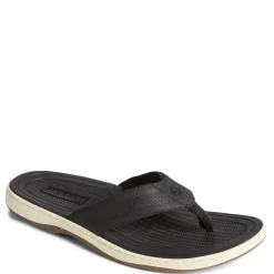 Sandals*Sperry Men's , Havasu Perf Sandal Black