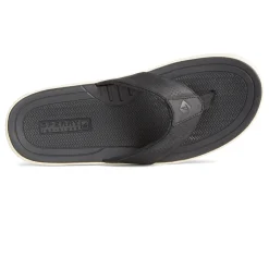 Flip Flops*Sperry Men's , Havasu Perf Sandal Black