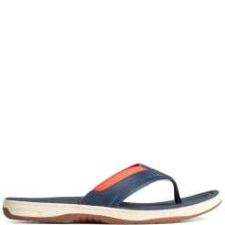 Sandals*Sperry Men's , Havasu Sport Sandal Navy Orange