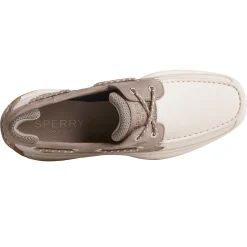 Slip-On Shoes*Sperry Men's , Lanyard Boat Shoe Light Grey