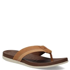 Sandals*Sperry Men's , Plushwave Thong Sandal Tan