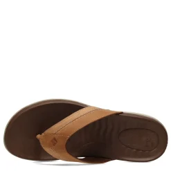 Sandals*Sperry Men's , Plushwave Thong Sandal Tan