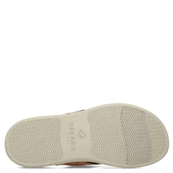 Sandals*Sperry Men's , Plushwave Thong Sandal Tan