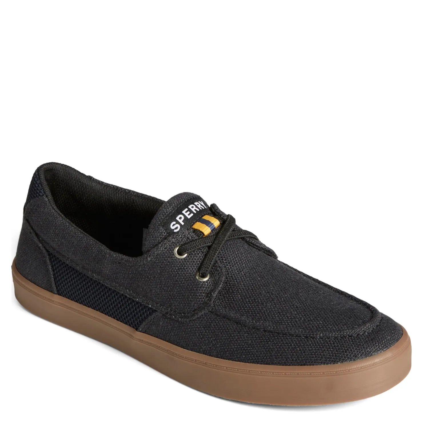 Sneakers & Athletics*Sperry Men's , SeaCycled Bowery Sneaker Black