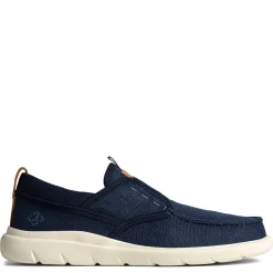 Slip-On Shoes*Sperry Men's , SeaCycled Captain's Moc Slip-On Navy