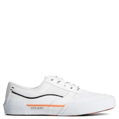 Fashion & Street*Sperry Men's , Soletide 2 Eye Seacycled Sneaker White Multi