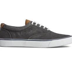 Fashion & Street*Sperry Men's , Striper II CVO Sneaker Saltwash Black