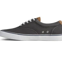 Fashion & Street*Sperry Men's , Striper II CVO Sneaker Saltwash Black