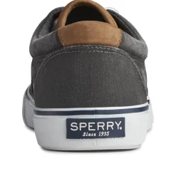 Fashion & Street*Sperry Men's , Striper II CVO Sneaker Saltwash Black