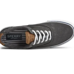 Fashion & Street*Sperry Men's , Striper II CVO Sneaker Saltwash Black
