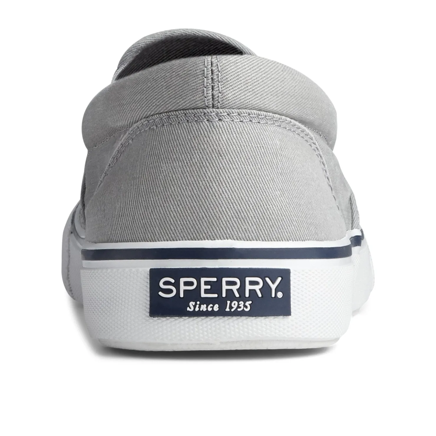 Slip-On Shoes*Sperry Men's , Striper II Slip-On Sneaker Saltwash Grey