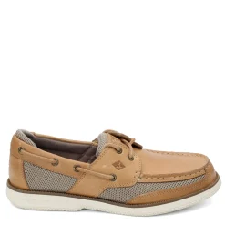 Boat Shoes*Sperry Men's , Surveyor 2-Eye Boat Shoe Linen