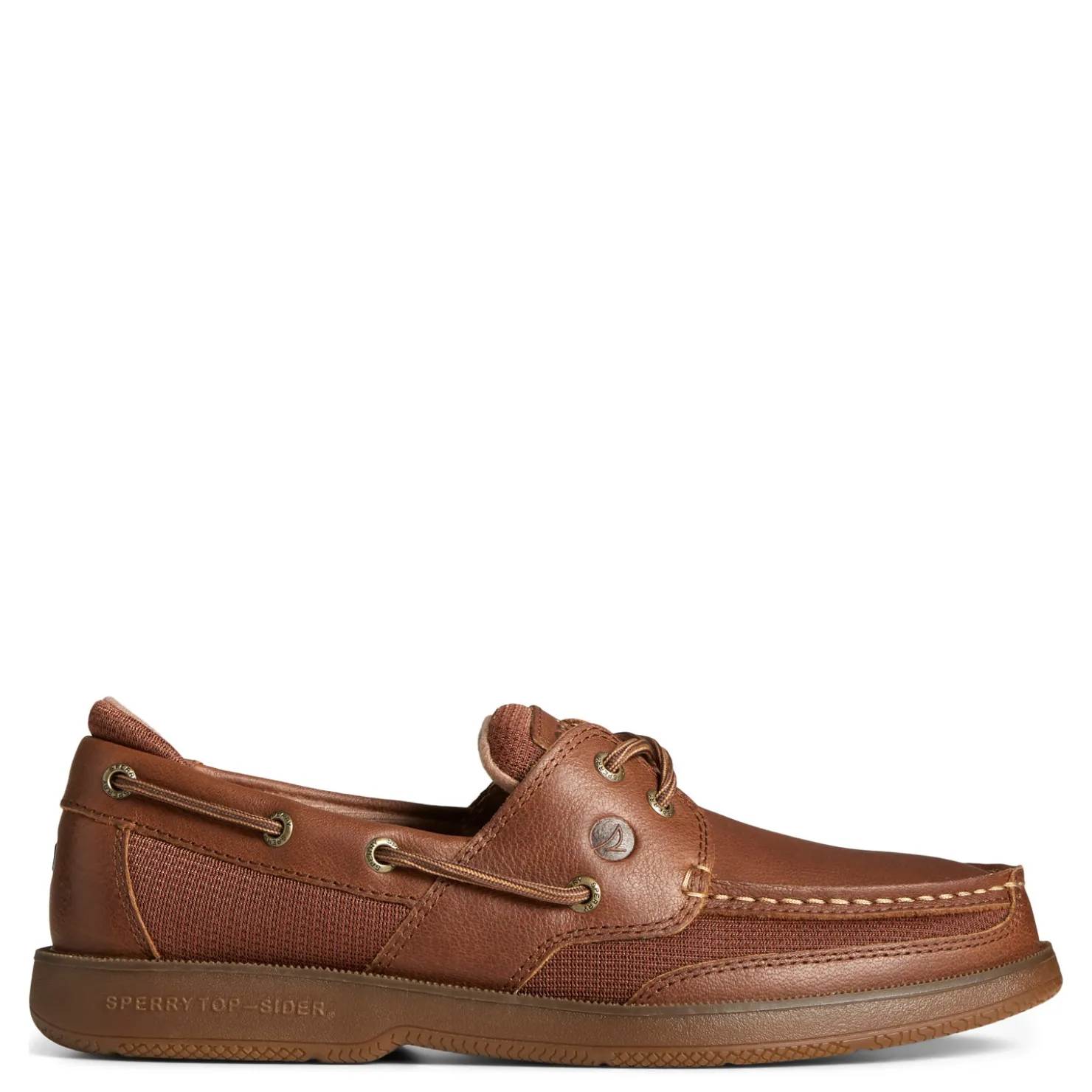 Boat Shoes*Sperry Men's , Surveyor 2-Eye Boat Shoe Caramel