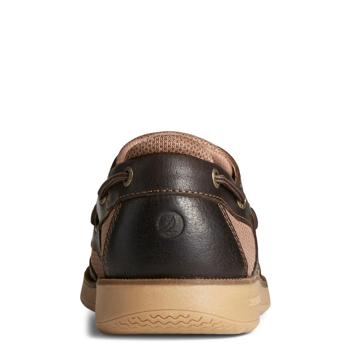 Boat Shoes*Sperry Men's , Surveyor 2-Eye Boat Shoe Coffee Brown
