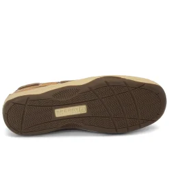 Boat Shoes*Sperry Men's , Tarpon 2-Eye Boat Shoes Tan/Beige