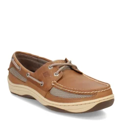 Boat Shoes*Sperry Men's , Tarpon 2-Eye Boat Shoe Dark Tan