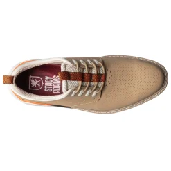 Fashion & Street*Stacy Adams Men's , Barna Sneaker Khaki