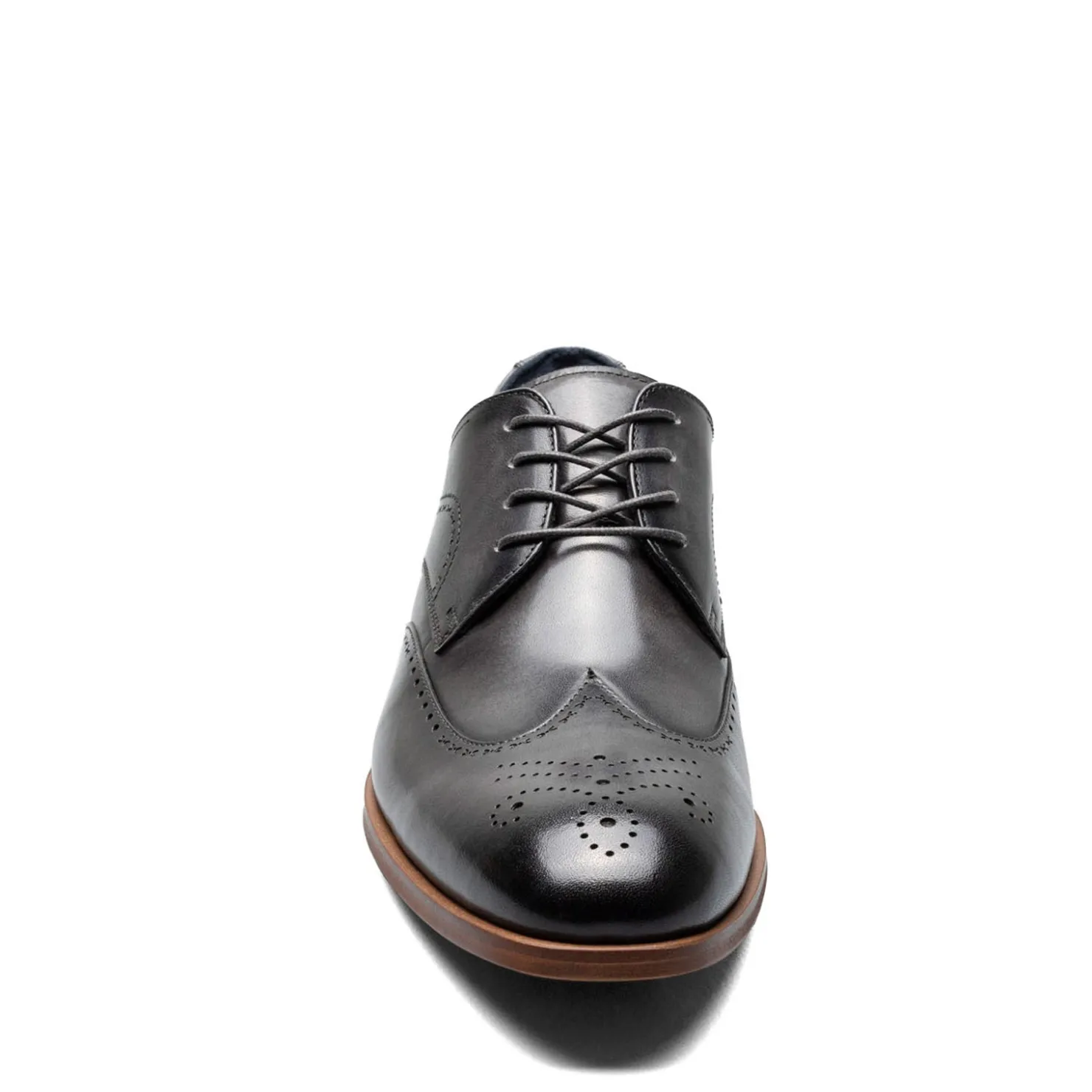 Dress*Stacy Adams Men's , Brayden Wingtip Oxford Gray