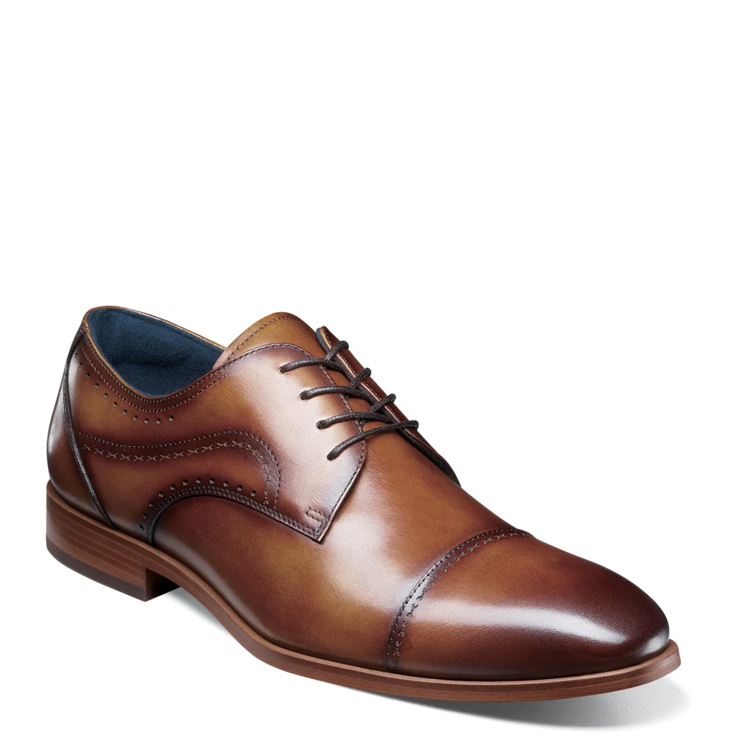 Oxfords*Stacy Adams Men's , Bryant Cap Toe Oxford Tan