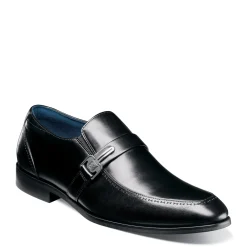 Slip-On Shoes*Stacy Adams Men's , Buckley Moc Toe Loafer Black