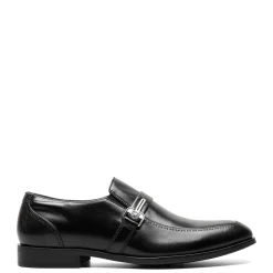 Slip-On Shoes*Stacy Adams Men's , Buckley Moc Toe Loafer Black