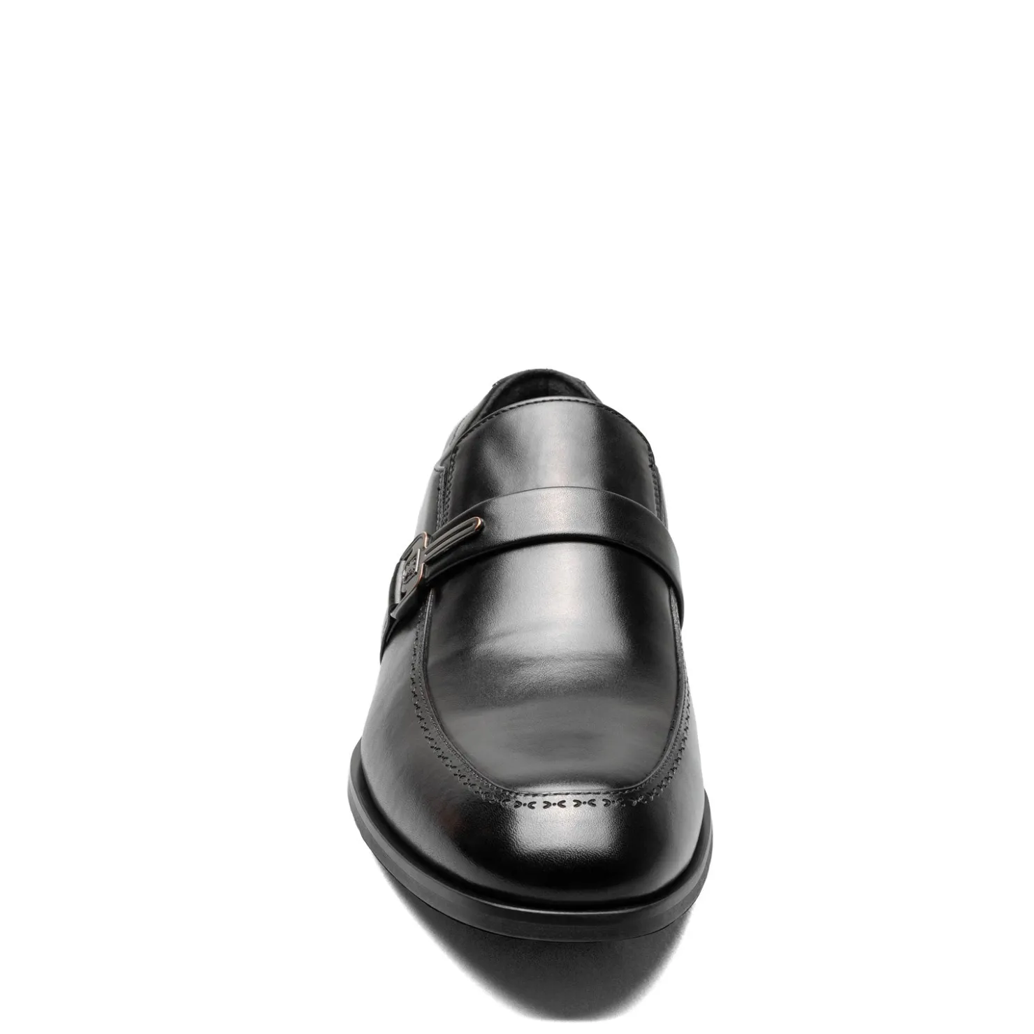 Loafers*Stacy Adams Men's , Buckley Moc Toe Loafer Black