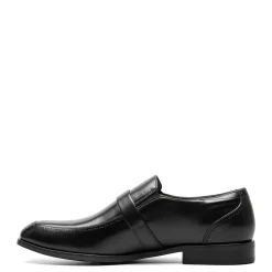 Loafers*Stacy Adams Men's , Buckley Moc Toe Loafer Black