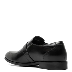Loafers*Stacy Adams Men's , Buckley Moc Toe Loafer Black