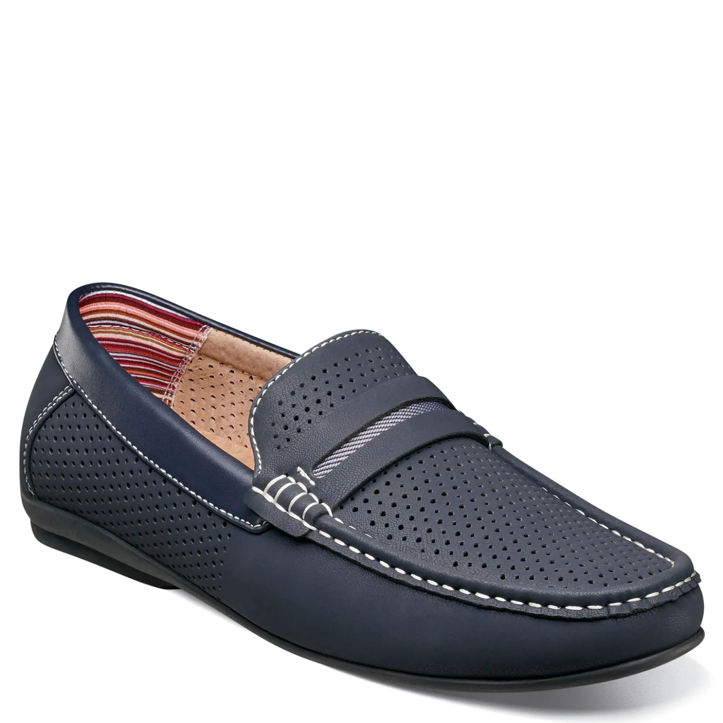 Slip-On Shoes*Stacy Adams Men's , Corby Loafer Navy