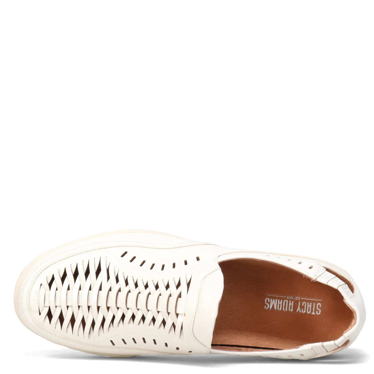 Slip-On Shoes*Stacy Adams Men's , Ibiza Slip-On White