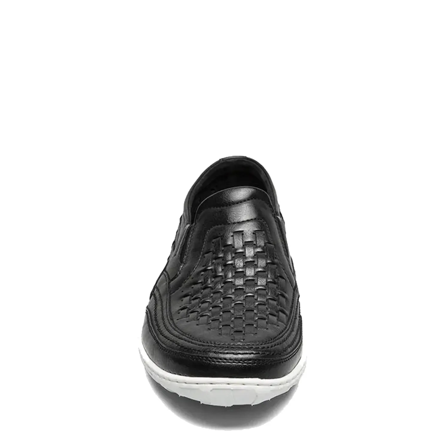 Slip-On Shoes*Stacy Adams Men's , Ithaca Moc Toe Slip-On Black