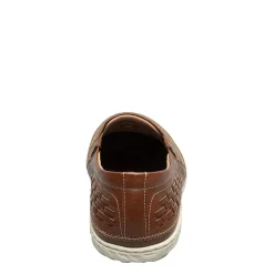 Slip-On Shoes*Stacy Adams Men's , Ithaca Moc Toe Slip-On Sienna