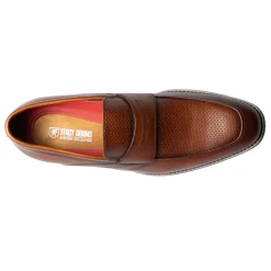 Loafers*Stacy Adams Men's , Karnes Loafer Cognac