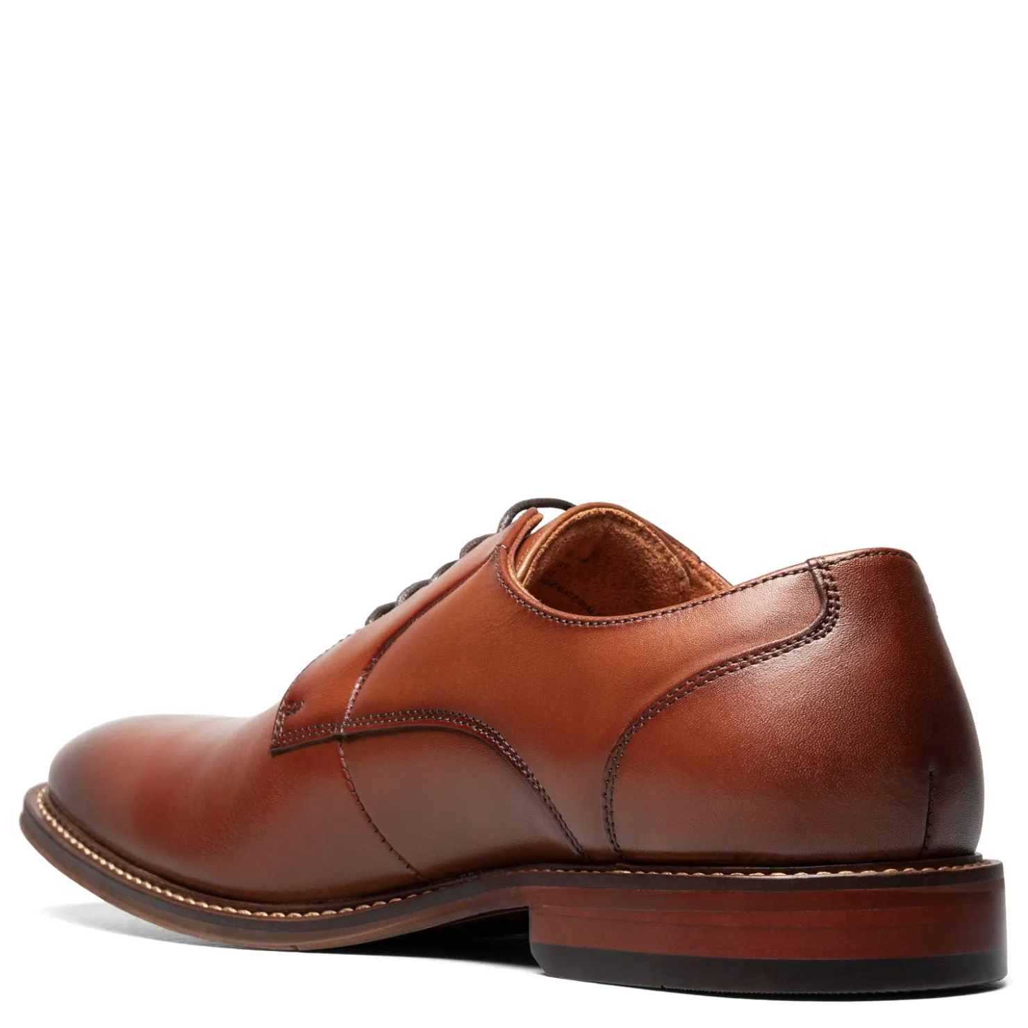 Dress*Stacy Adams Men's , Marlton Plain Toe Oxford Cognac