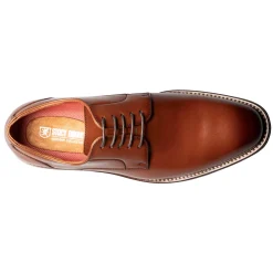 Dress*Stacy Adams Men's , Marlton Plain Toe Oxford Cognac