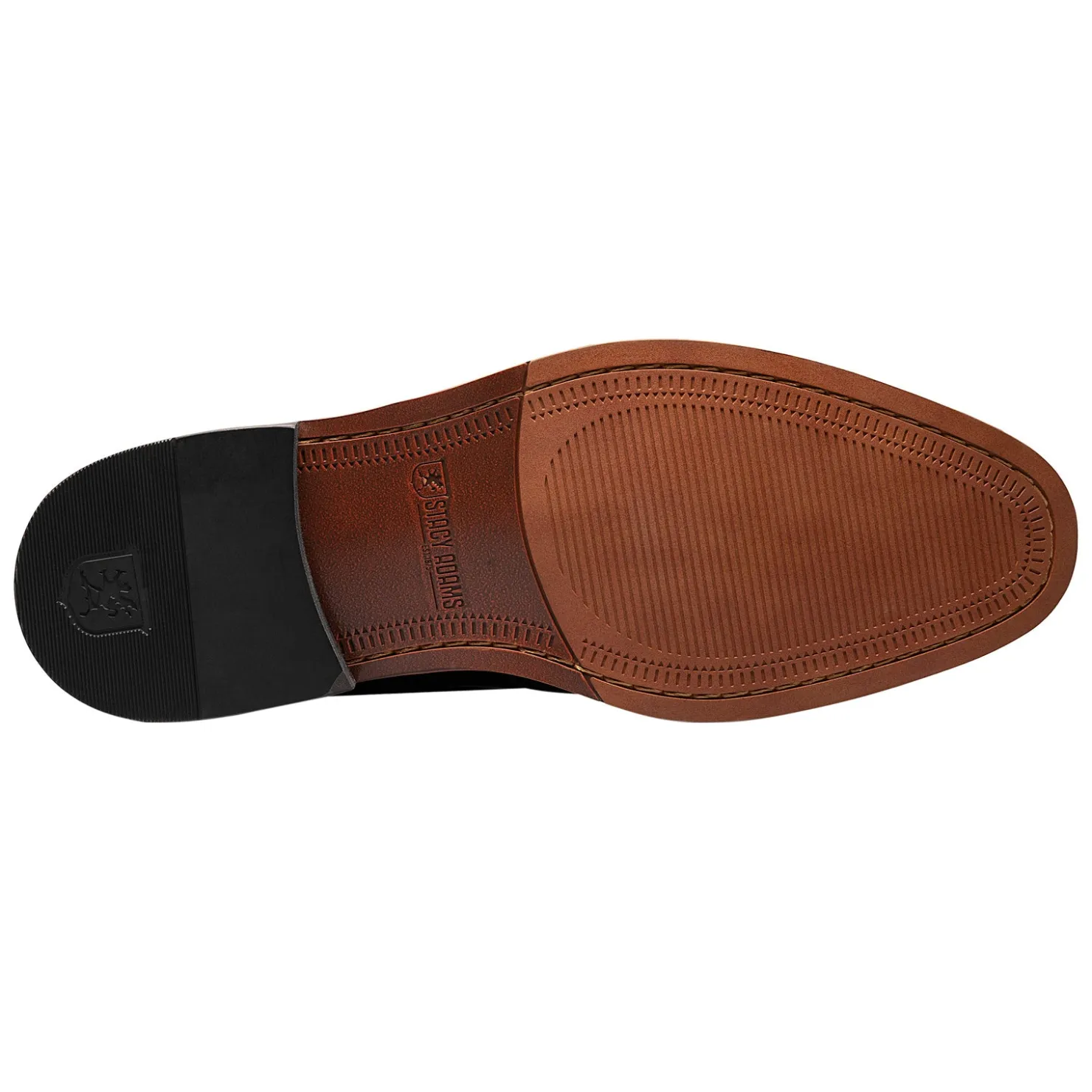 Dress*Stacy Adams Men's , Marlton Plain Toe Oxford Cognac