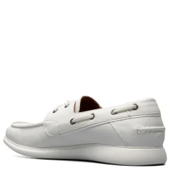 Boat Shoes*Stacy Adams Men's , Reid Boat Shoe White