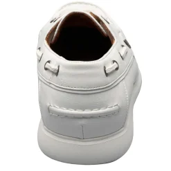 Boat Shoes*Stacy Adams Men's , Reid Boat Shoe White