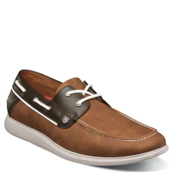 Slip-On Shoes*Stacy Adams Men's , Reid Boat Shoe Cognac