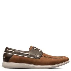 Slip-On Shoes*Stacy Adams Men's , Reid Boat Shoe Cognac