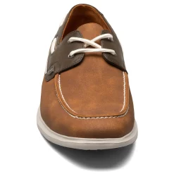 Slip-On Shoes*Stacy Adams Men's , Reid Boat Shoe Cognac