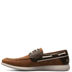 Slip-On Shoes*Stacy Adams Men's , Reid Boat Shoe Cognac