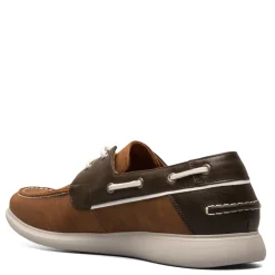 Slip-On Shoes*Stacy Adams Men's , Reid Boat Shoe Cognac